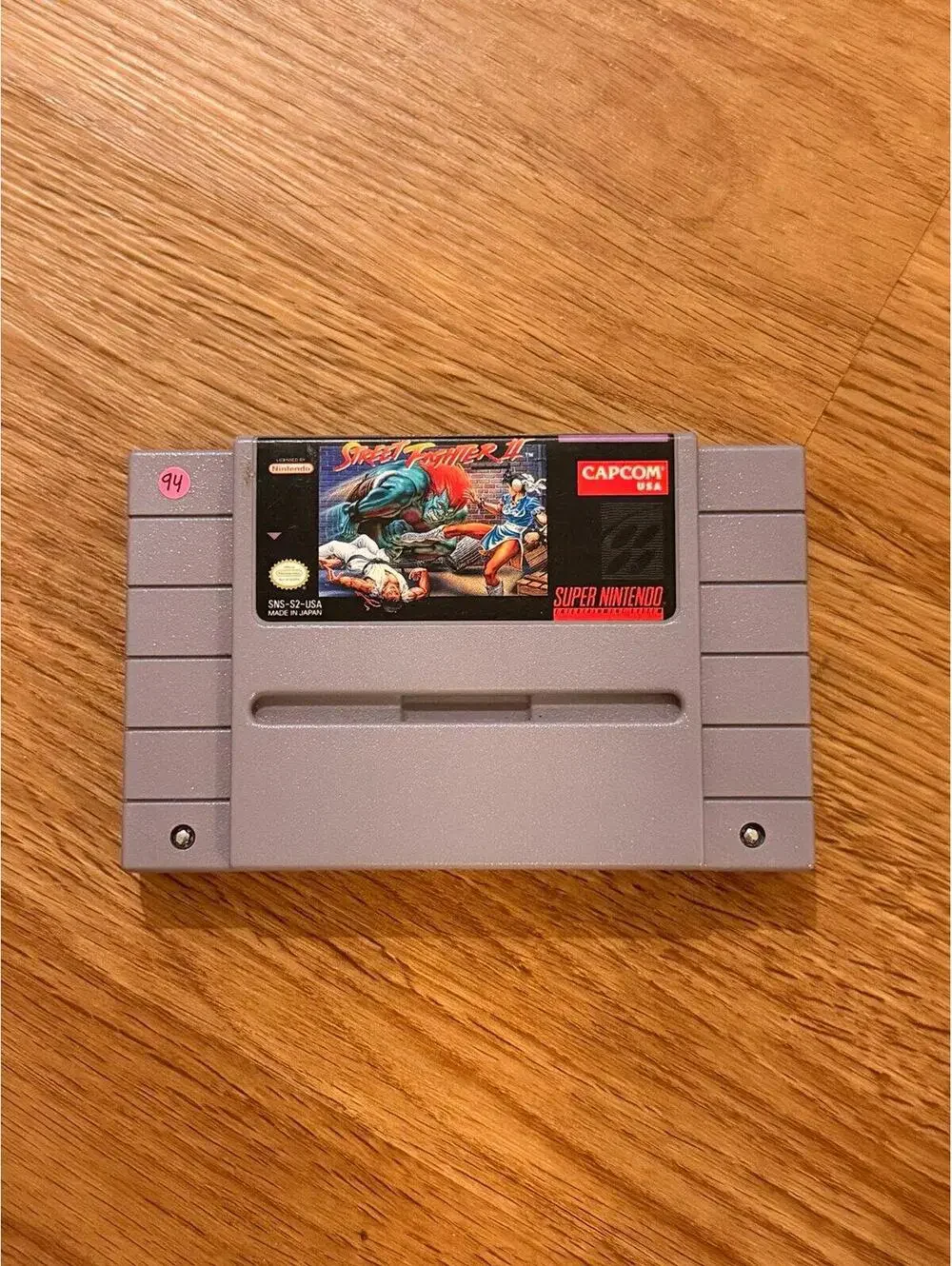 Street Fighter 2 for Super Nintendo